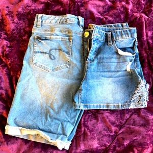 Justice shorts - 2 pair